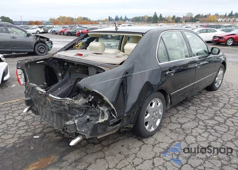 2001 Lexus Ls 430 из США, поврежденный, VIN JTHBN30F010020006